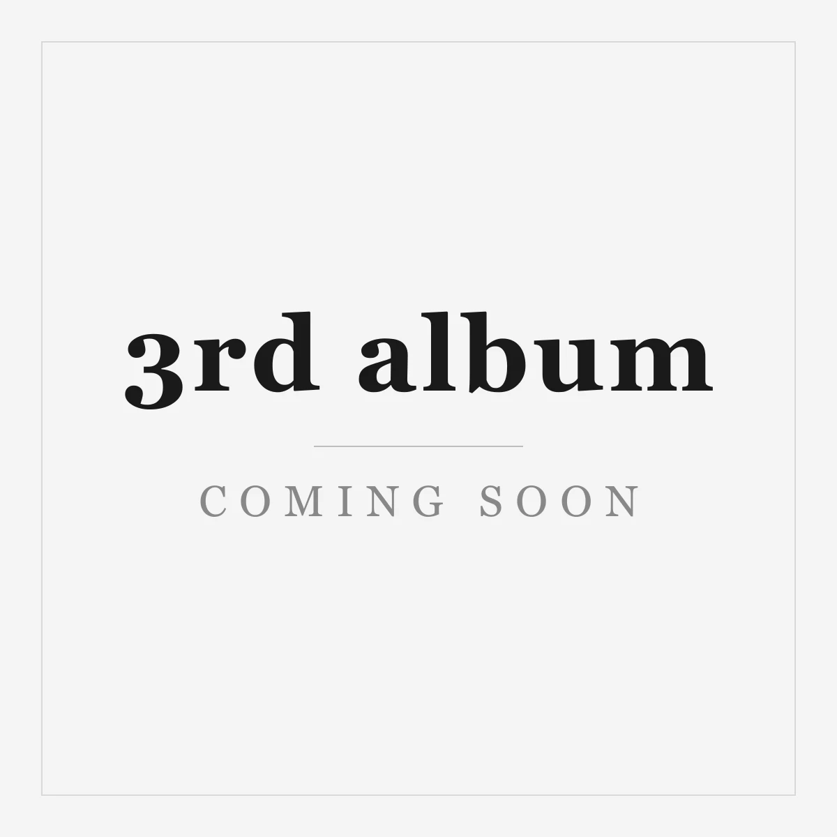 3rd album